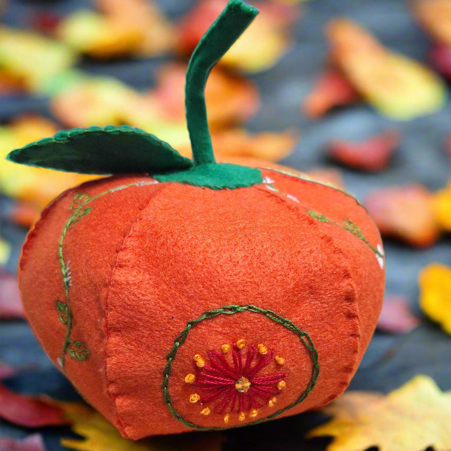 Pumpkin Embroidery Workshop