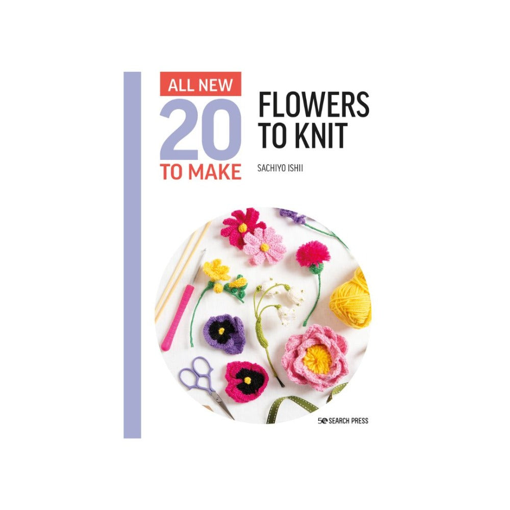 20 Flowers to Knit Book