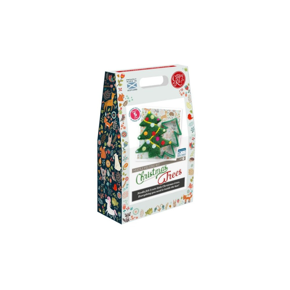 Christmas Tree Needle Felting Kit