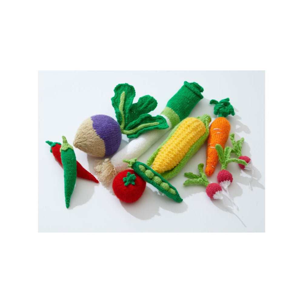 King Cole Treat Street Knitting Book Veg