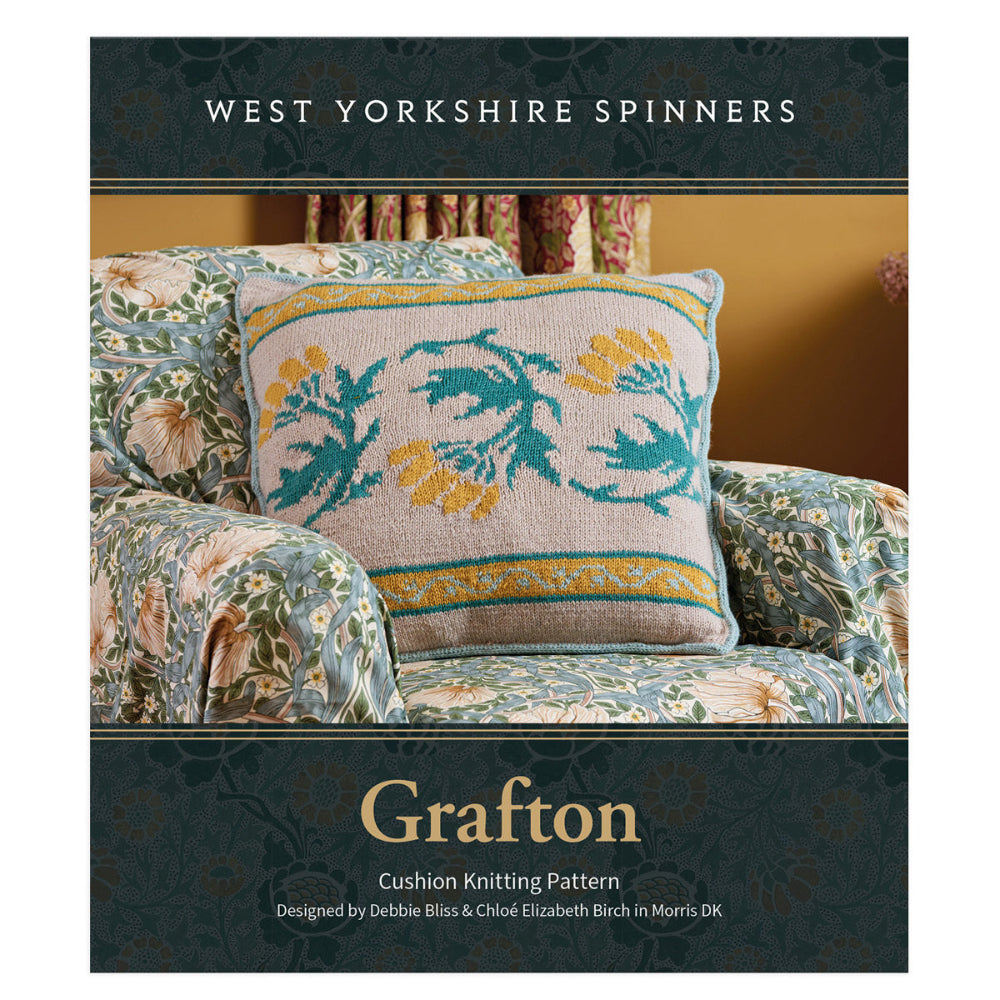 West Yorkshire Spinners Grafton Cushion Cover Knitting Pattern