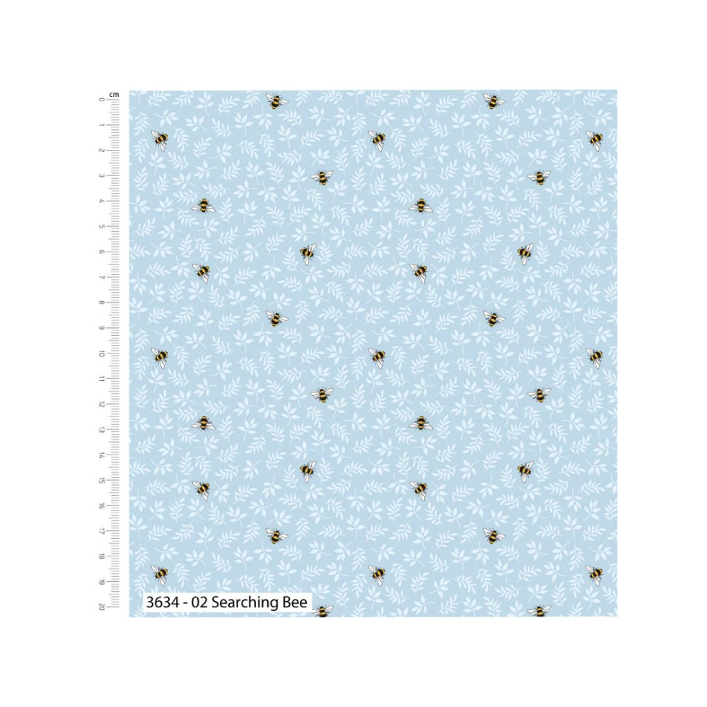 A Dogs Life Fabric Searching Bee