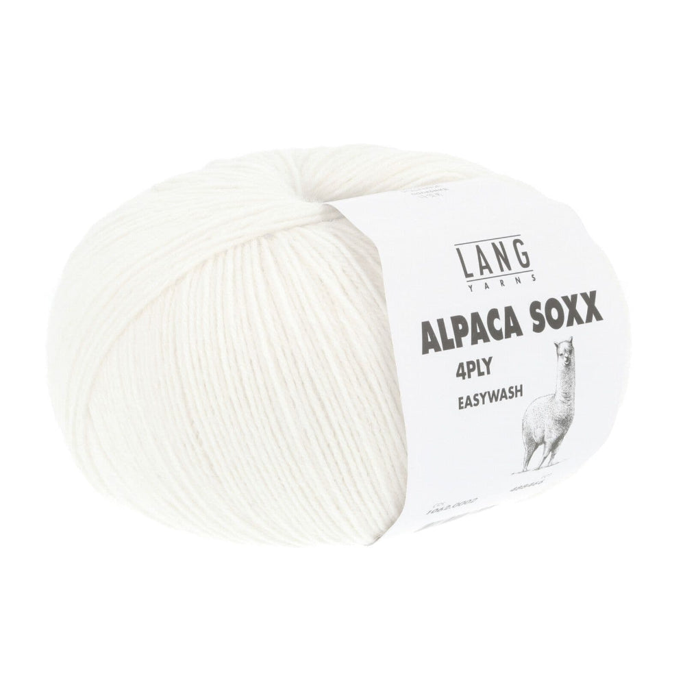 Alpaca Soxx 4 Ply White