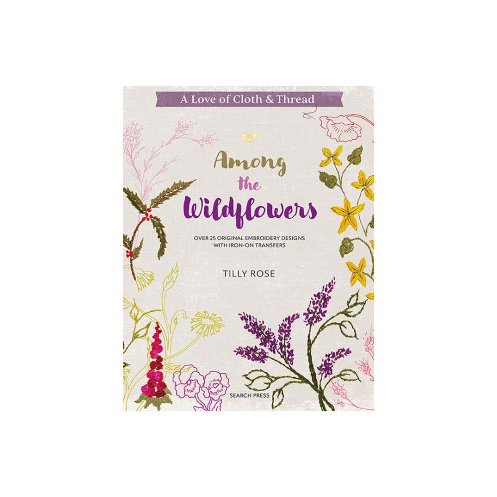 Among the Wildflowers Embroidery Book