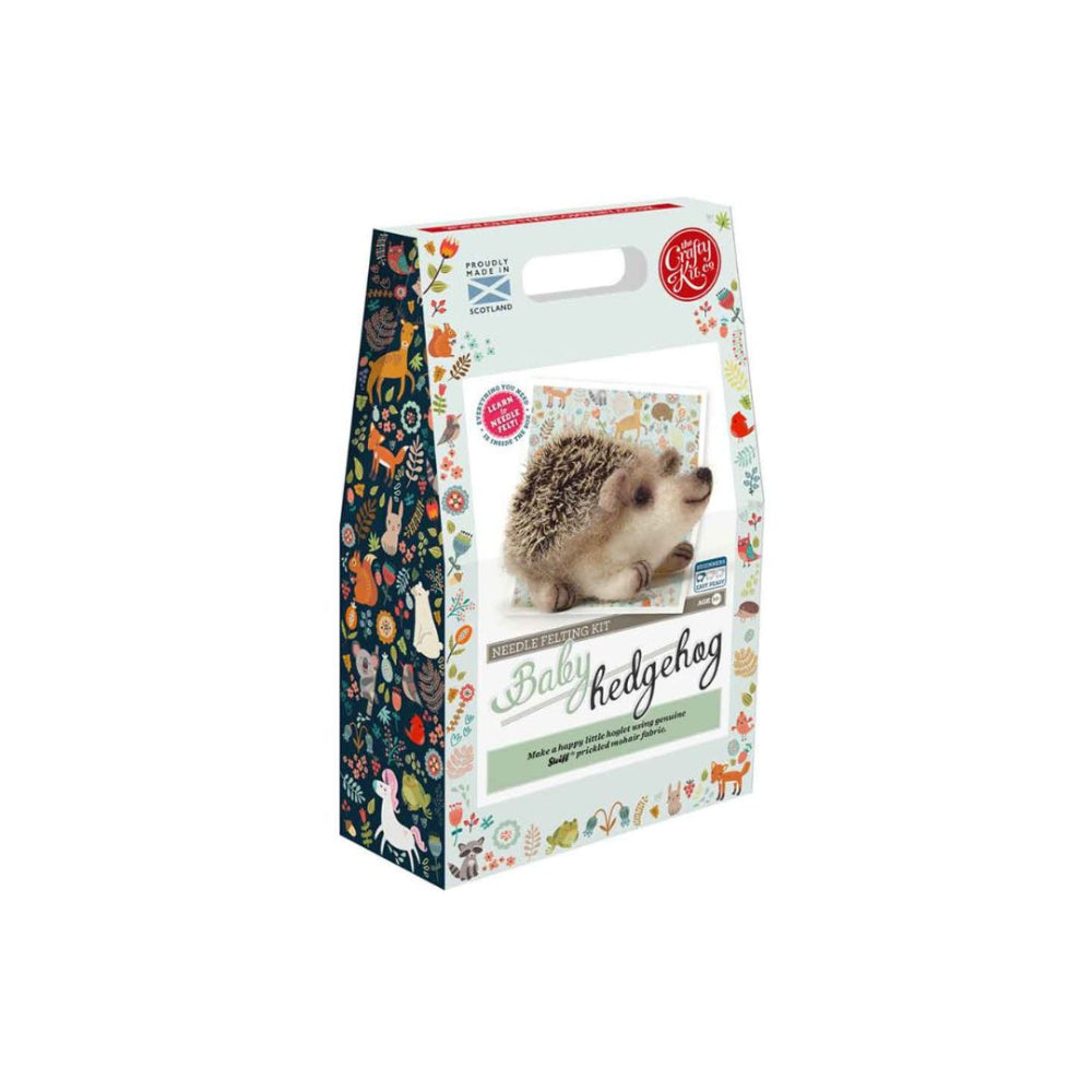 Baby Hedgehog Needle Felting Kit