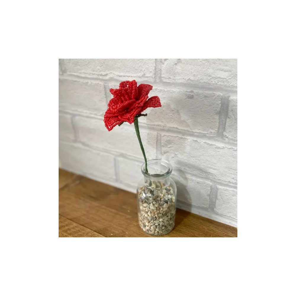Beaded Rose Flower Craft Kit