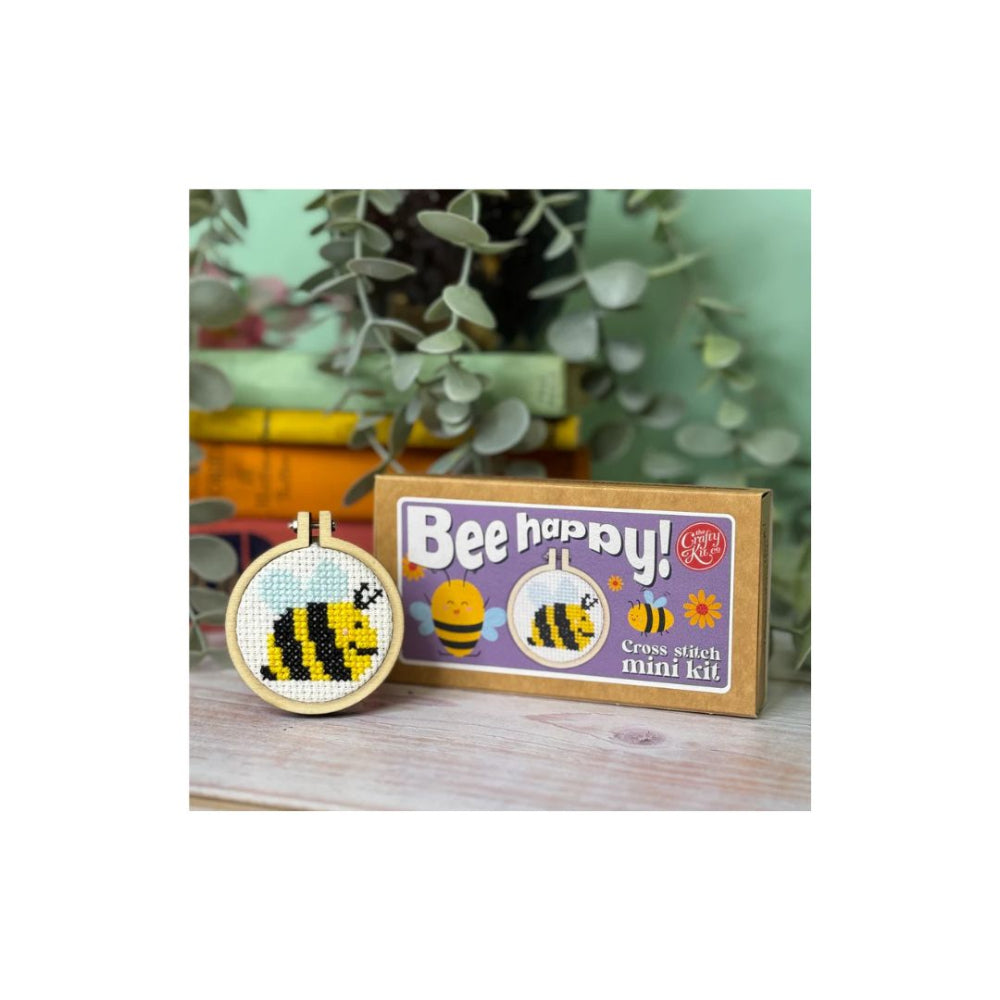 Bee Happy Cross Stitch Kit