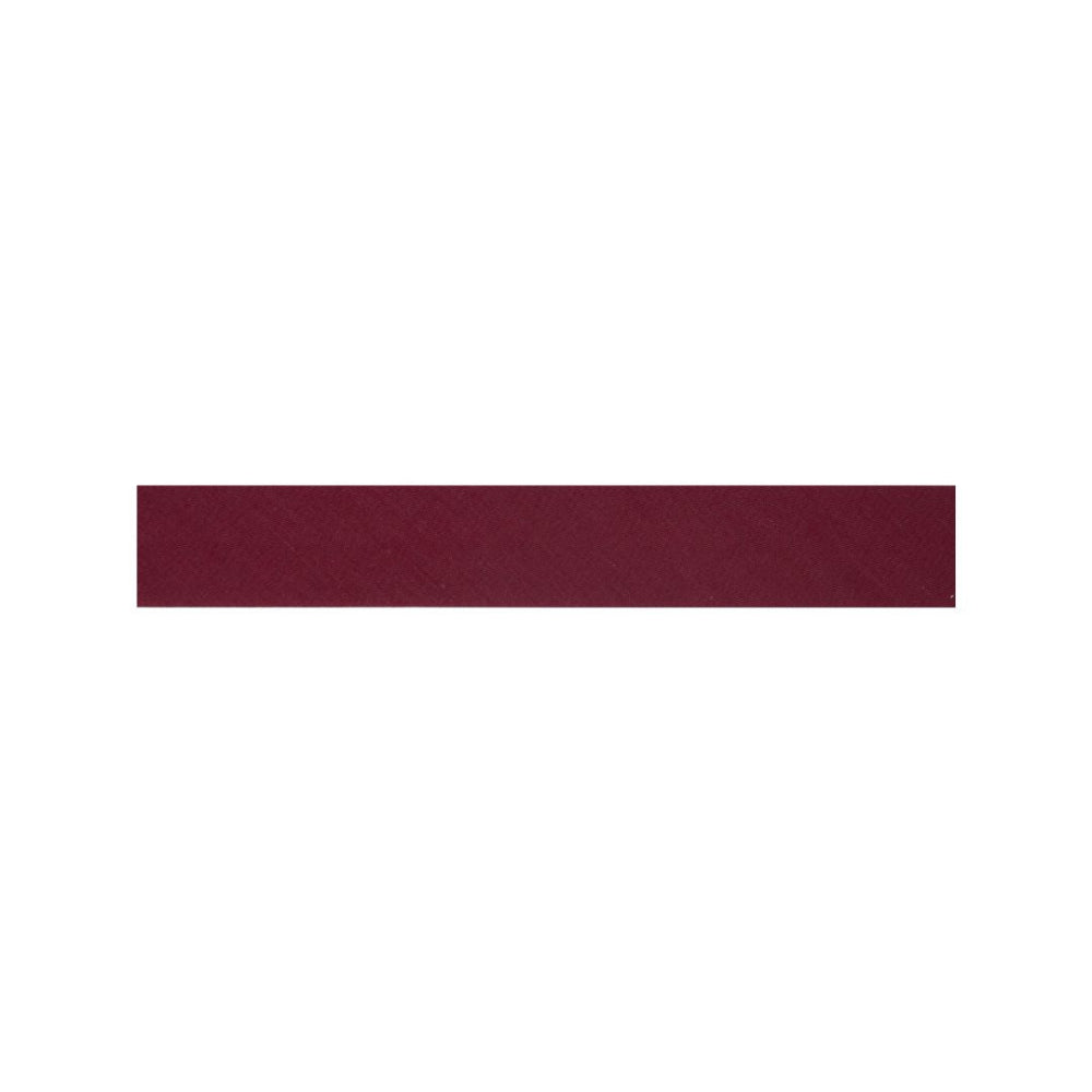 A horizontal rectangular swatch of deep burgundy or maroon colour on a plain white background.