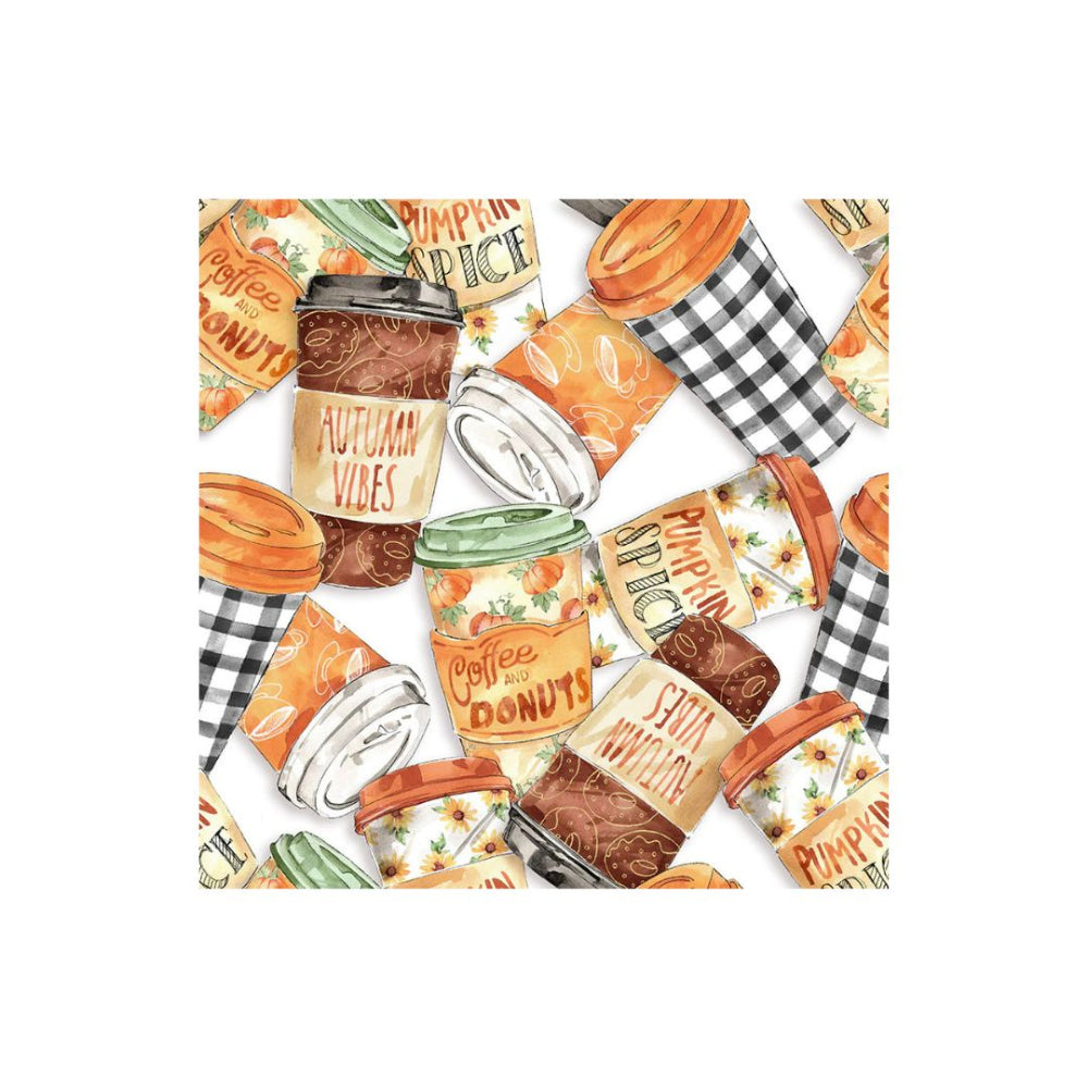 Coffee Break Fabric Cup of Joe to Go