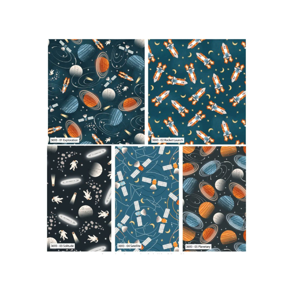 Cosmic Voyager Fat Quarter Bundle