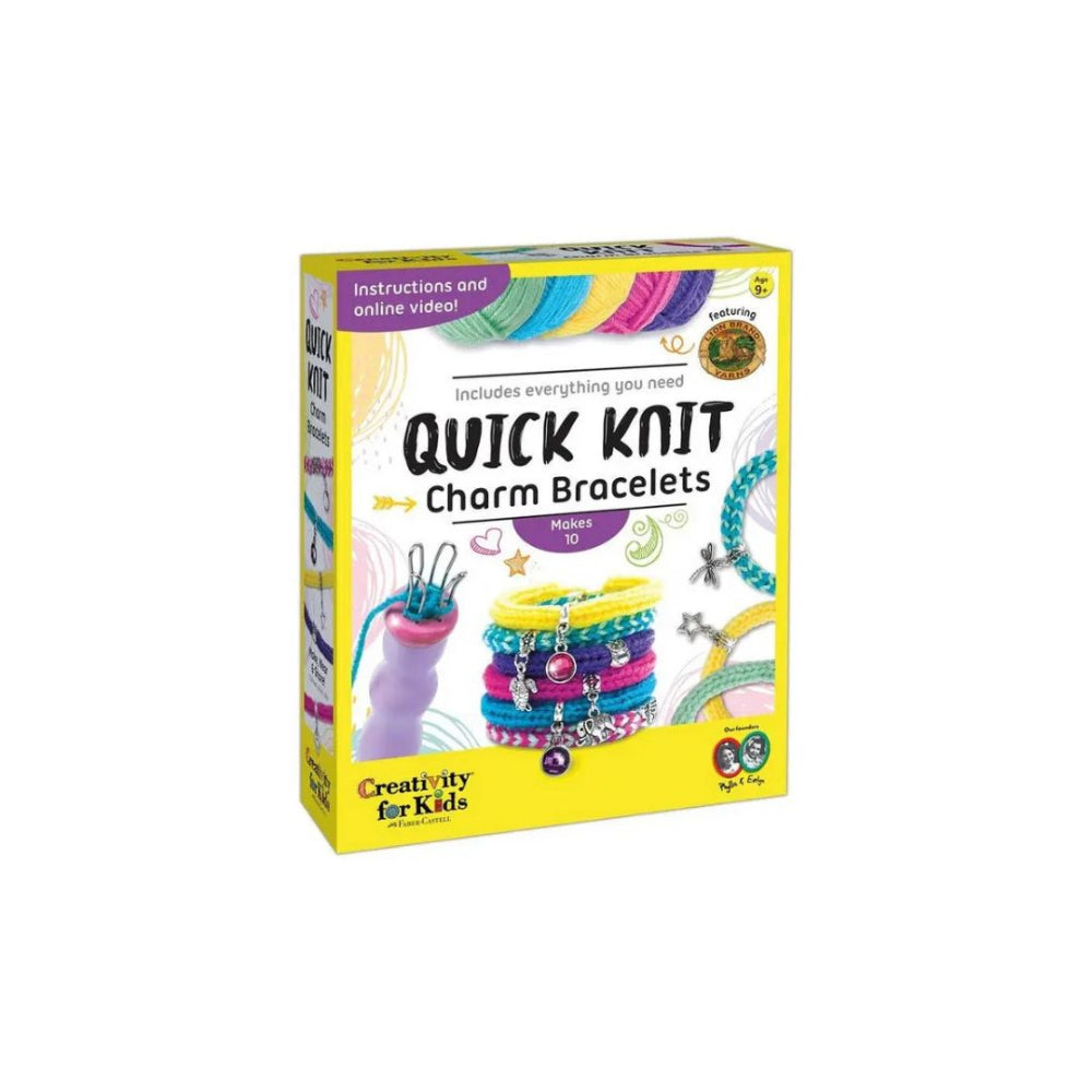 Creativity for Kids Quick Knit Charm Bracelets
