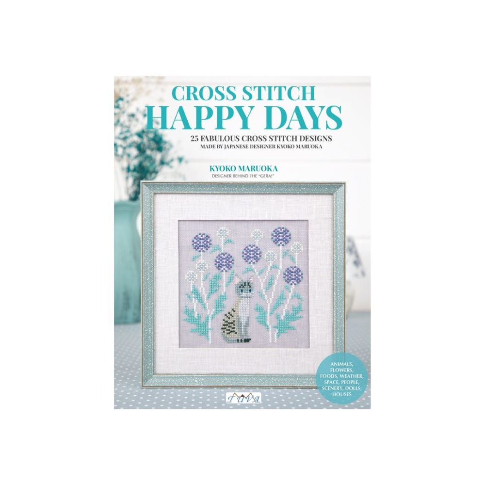 Cross Stitch Happy Days Book