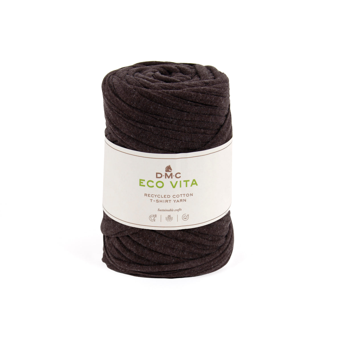 DMC Eco Vita T Shirt Yarn Brown