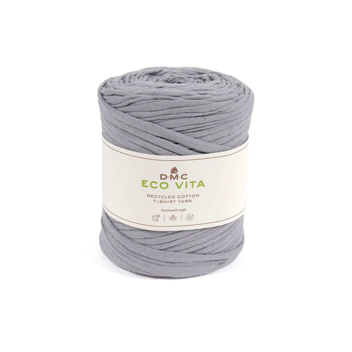 DMC Eco Vita T Shirt Yarn Grey