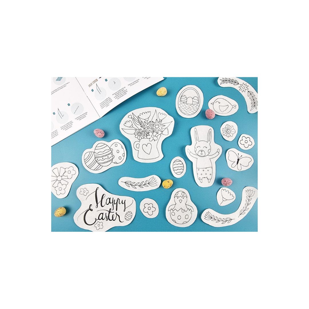 Easter Stick and Stitch Embroidery Patterns