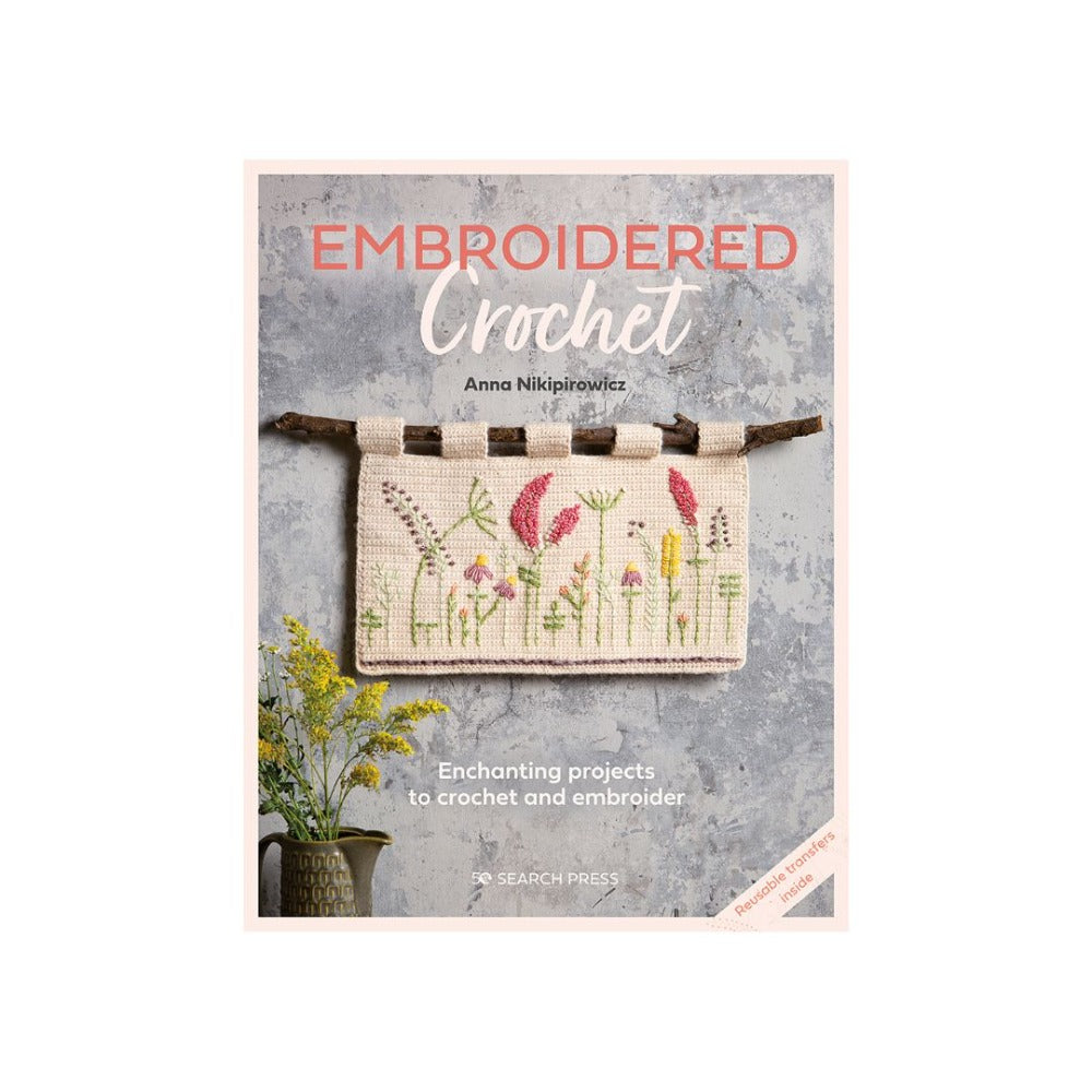 Embroidered Crochet Book