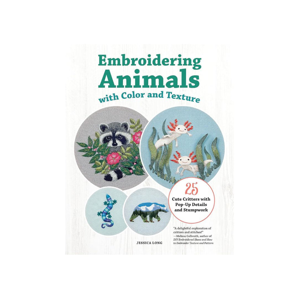 Embroidering Animals with Color and Texture Book