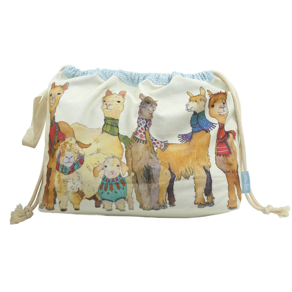 Emma Ball Other Woollies Drawstring Bag