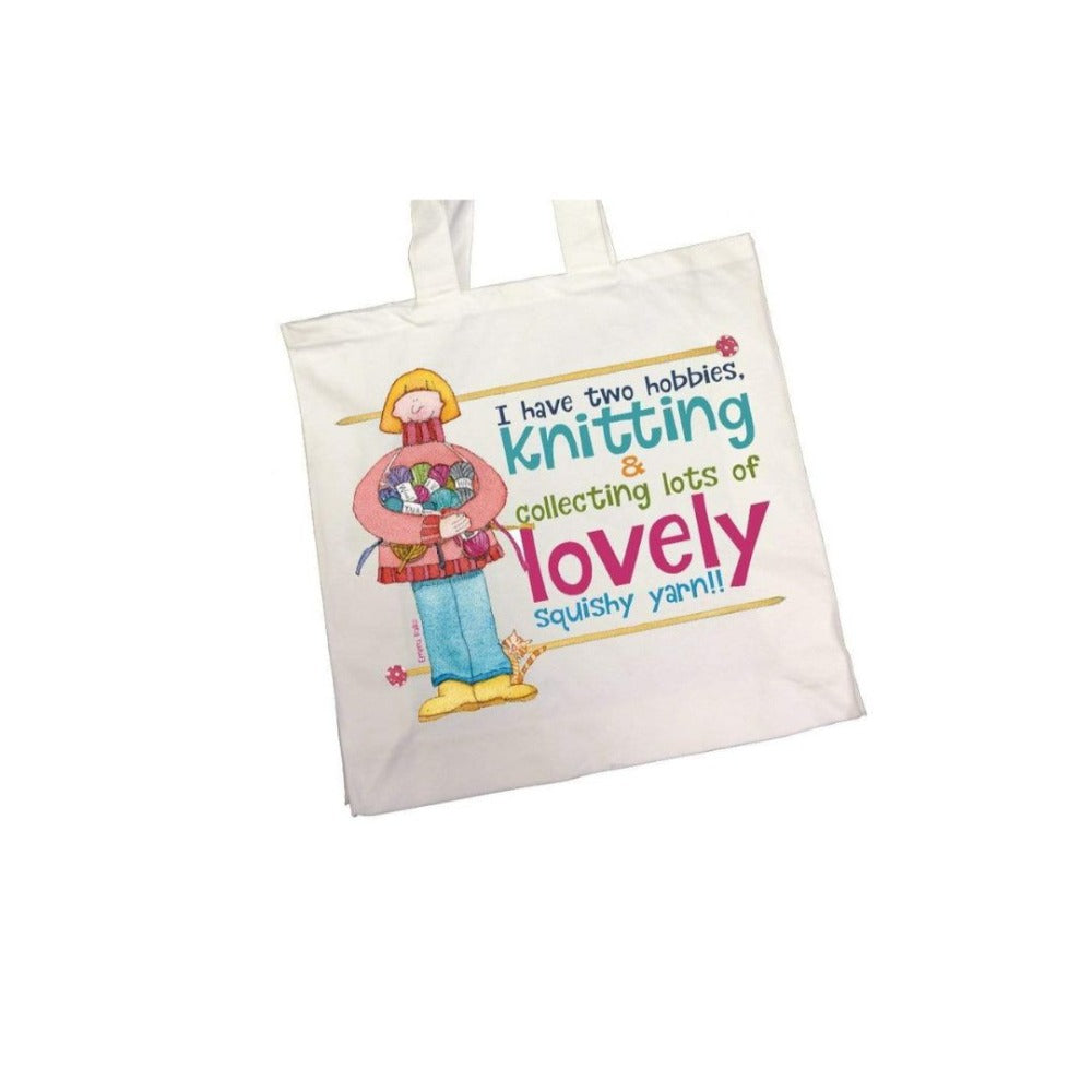 Emma Ball I Have Two Hobbies Canvas Tote Bag