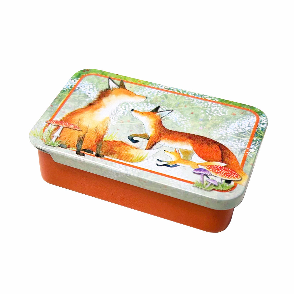 Emma Ball Foxes Pocket Tin