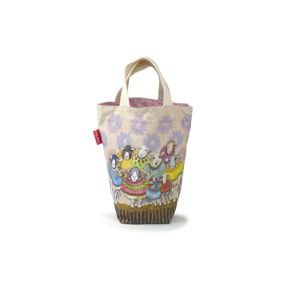 Emma Ball Sheep in Sweaters 2 Small Bucket Bag