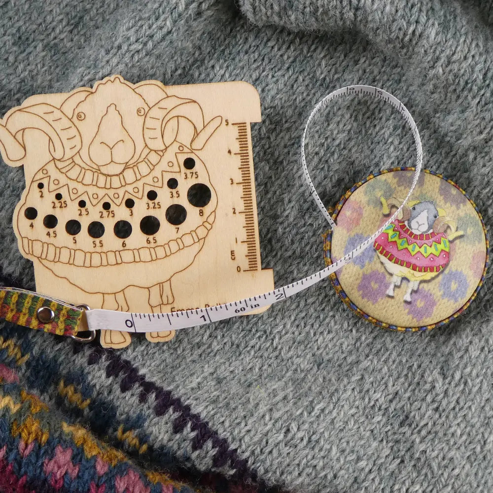 Emma Ball Sheep in Sweaters Needle Gauge