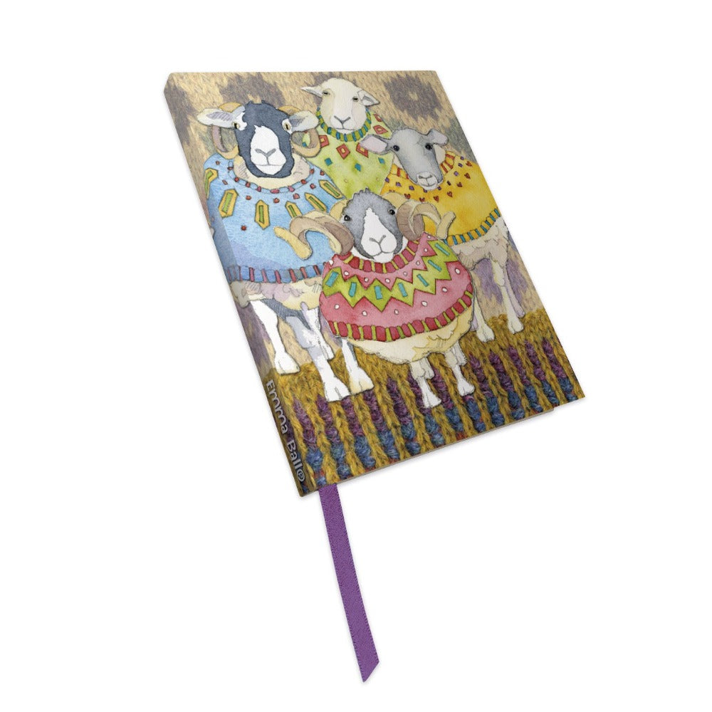 Emma Ball Sheep in Sweaters Notebook