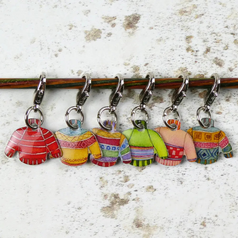 Emma Ball Woolly Jumpers Crochet Stitch Markers