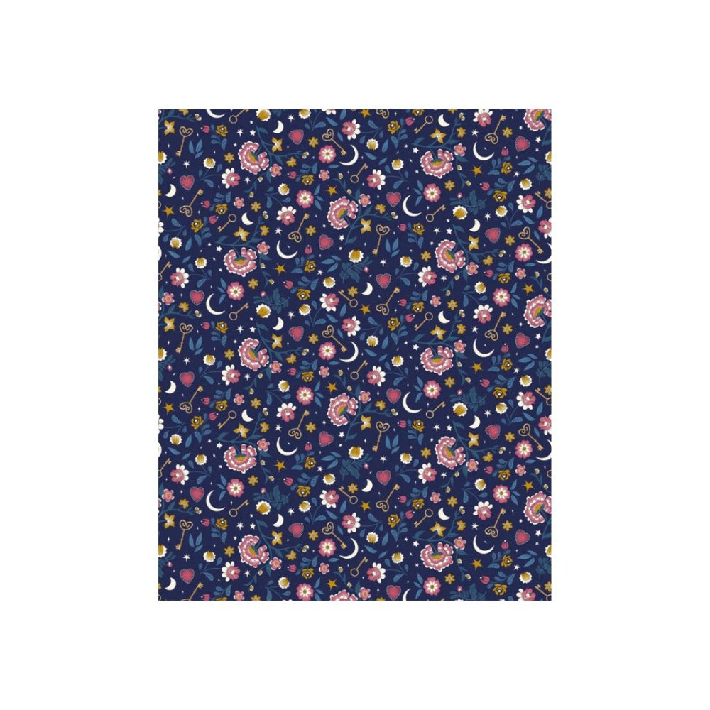 Enchanted Forest Fabric Moonlit Floral