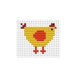 Fat Cat Easy Peasy Chicken Cross Stitch Kit