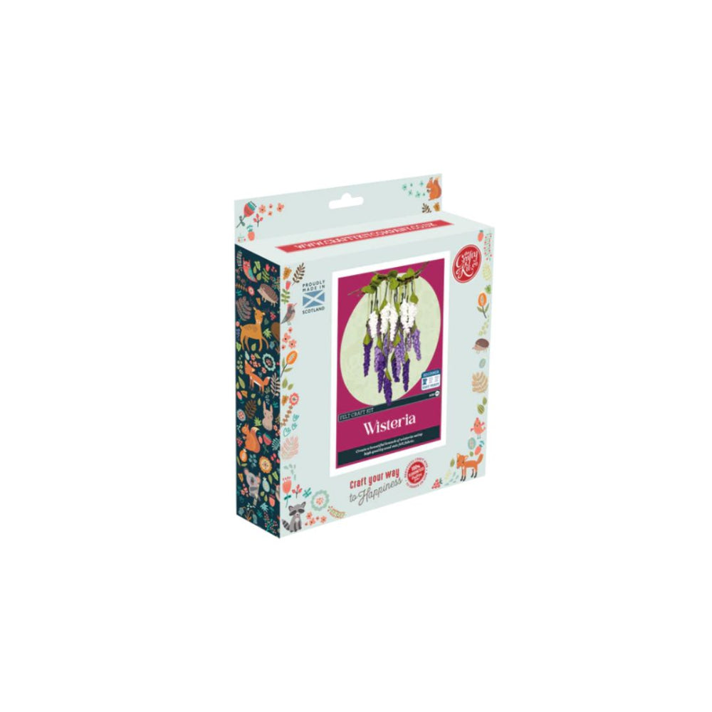Felt Wisteria Flower Craft Kit