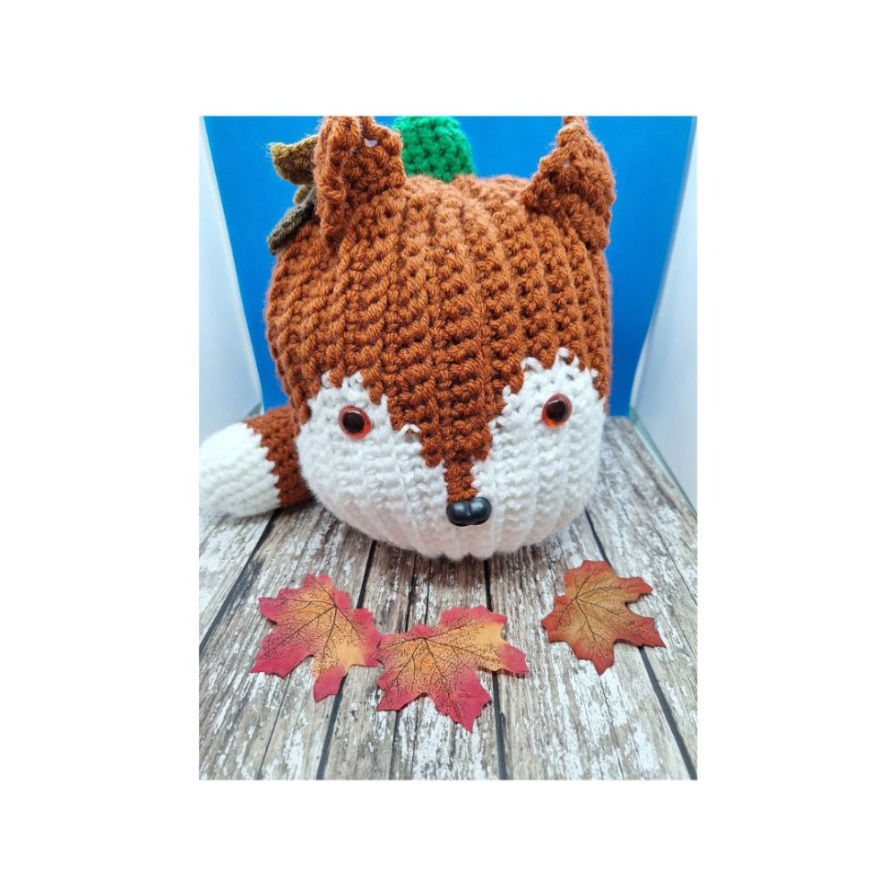 Fox Crochet Pumpkin