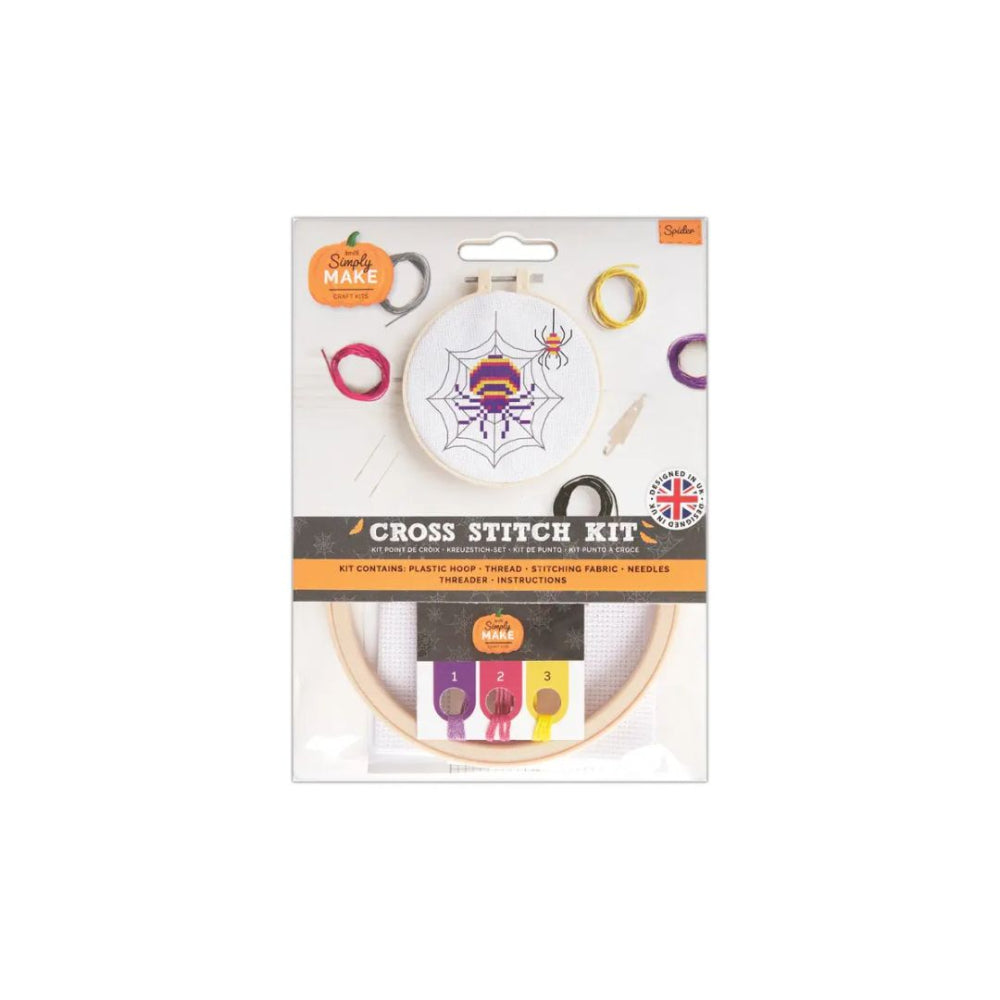 Halloween Spider Cross Stitch Kit