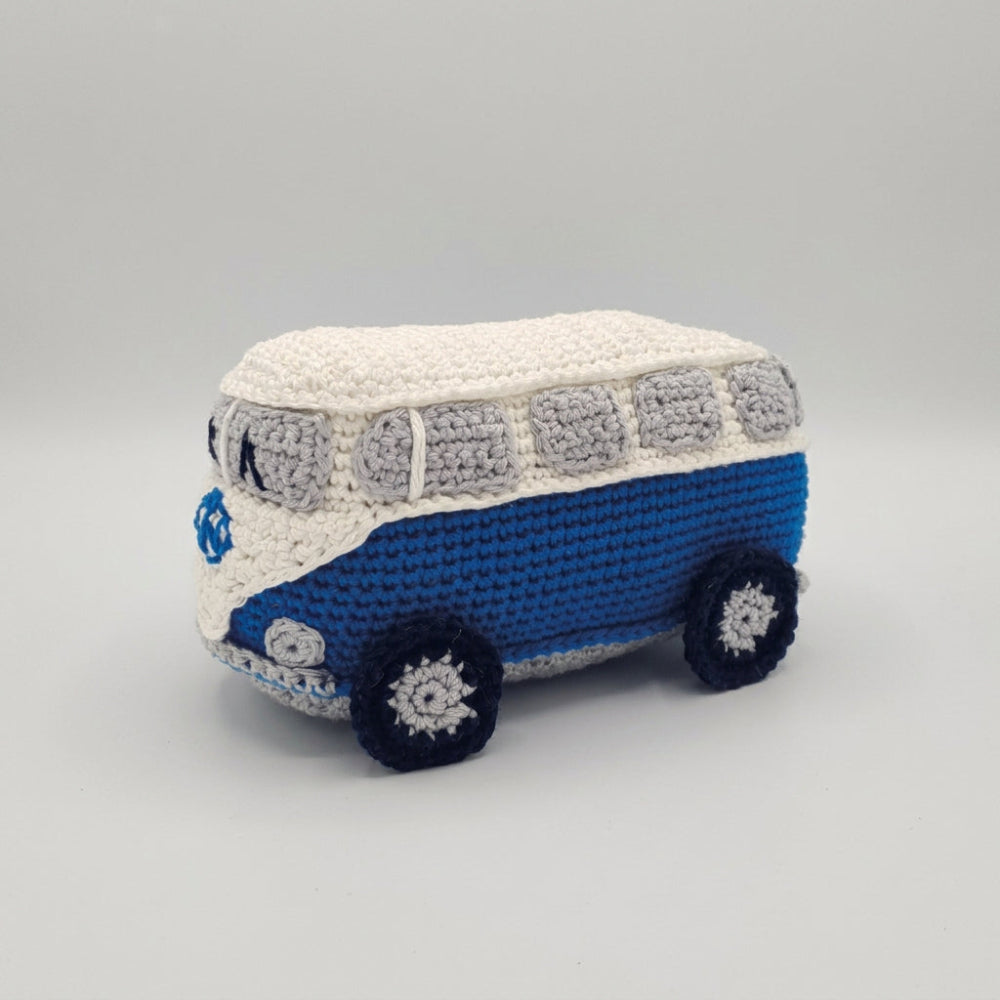 Hardicraft Retro Van Blue Crochet Kit