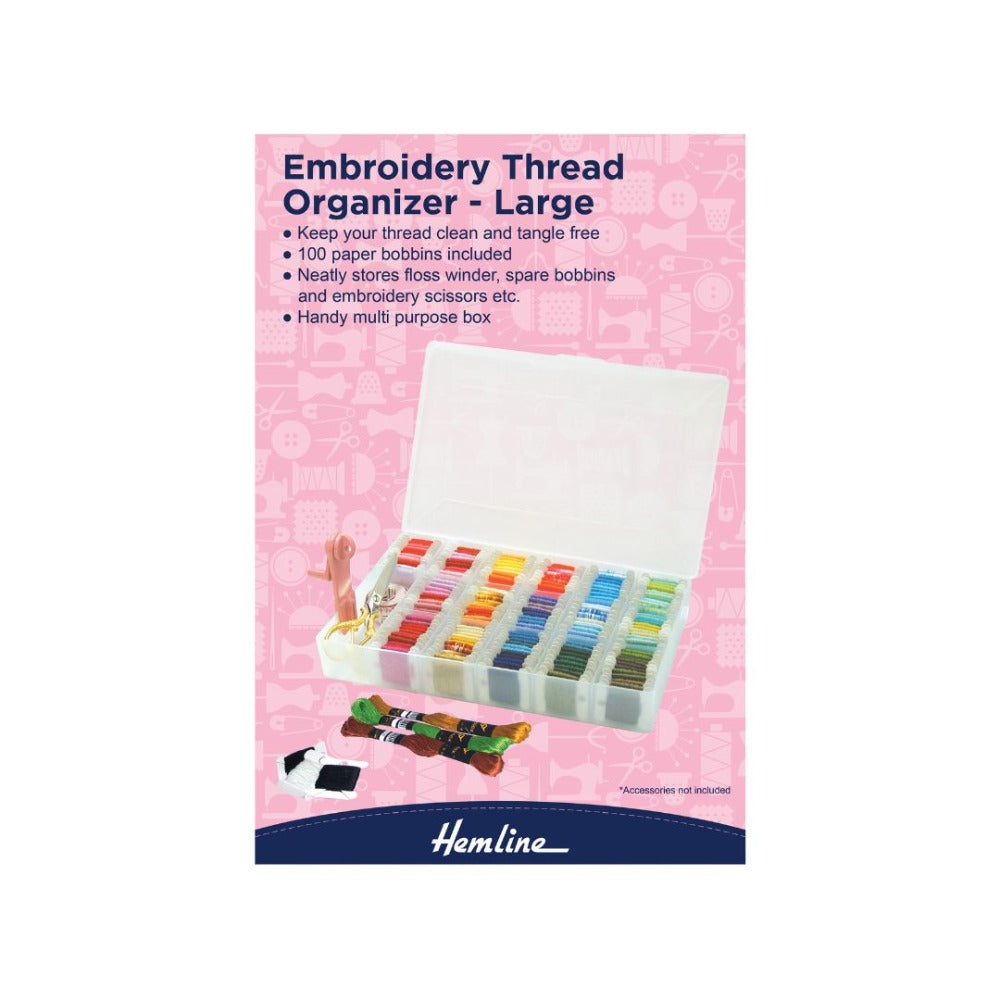 Hemline Embroidery Floss Box