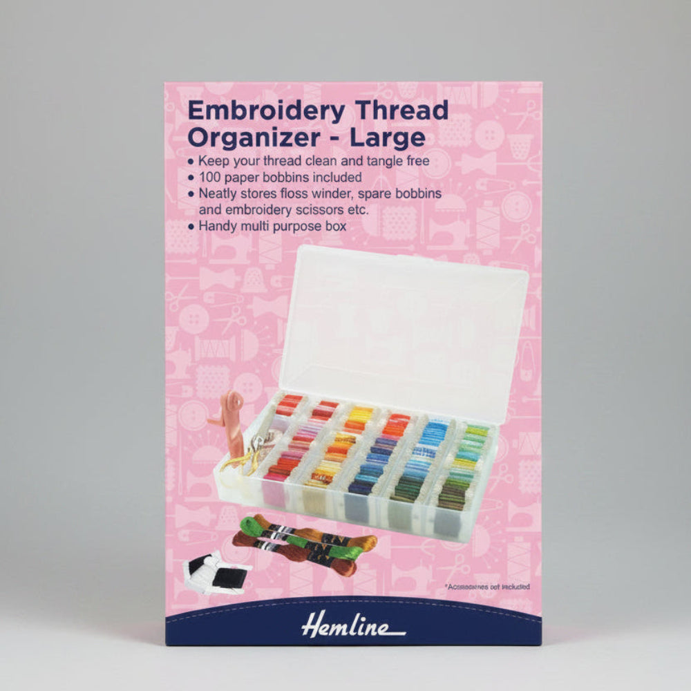 Hemline Embroidery Floss Box
