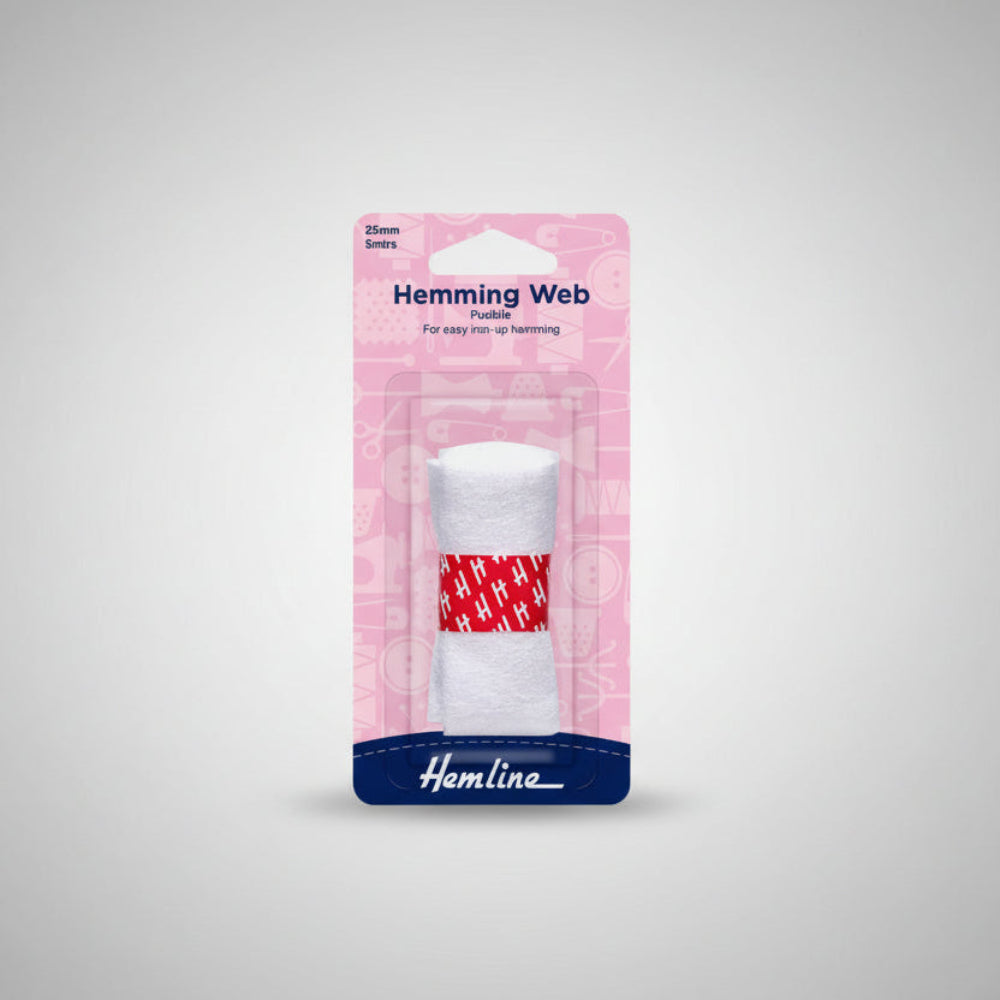 Hemline Fusible Hemming Web White 5 mtr