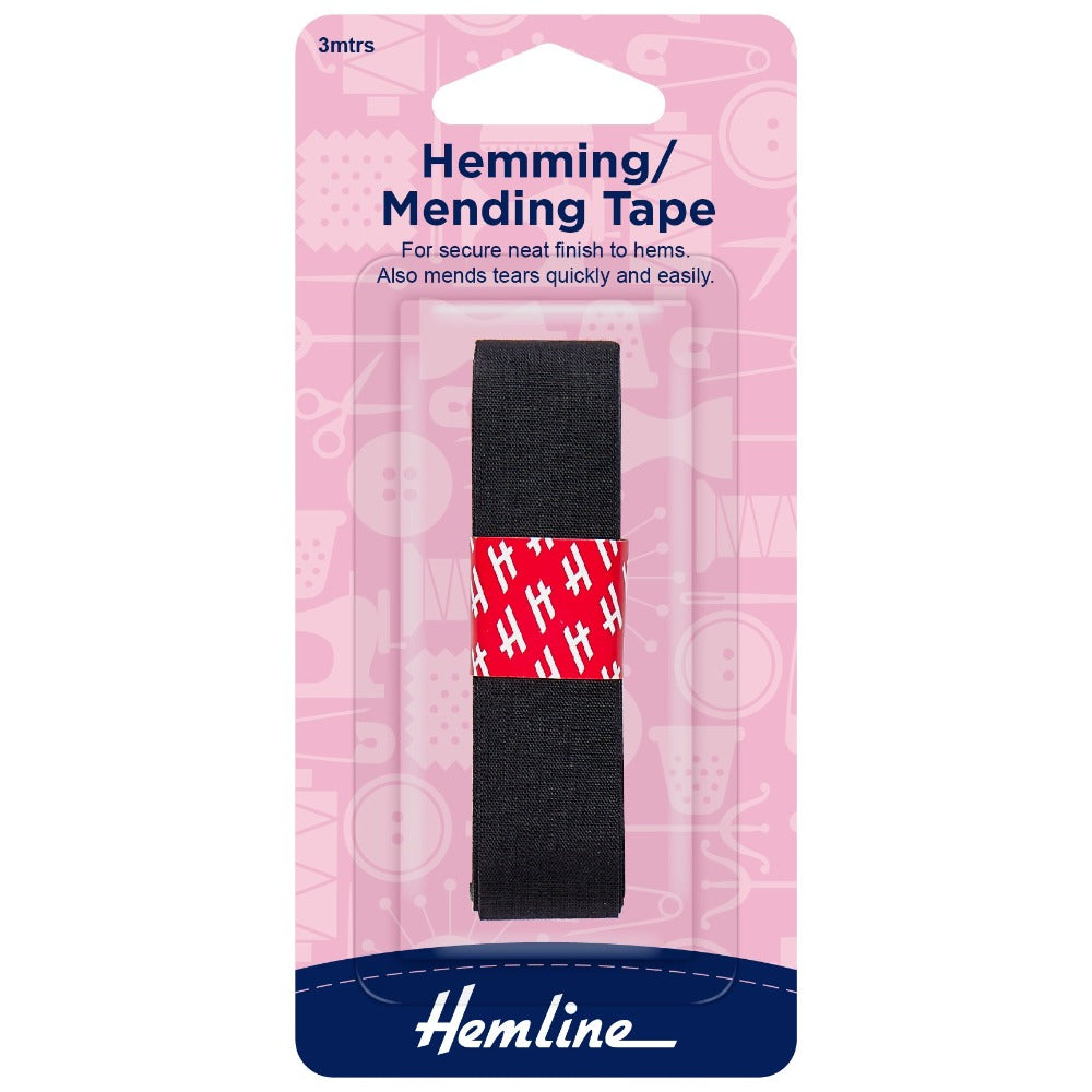 Hemline Hemming Tape Black