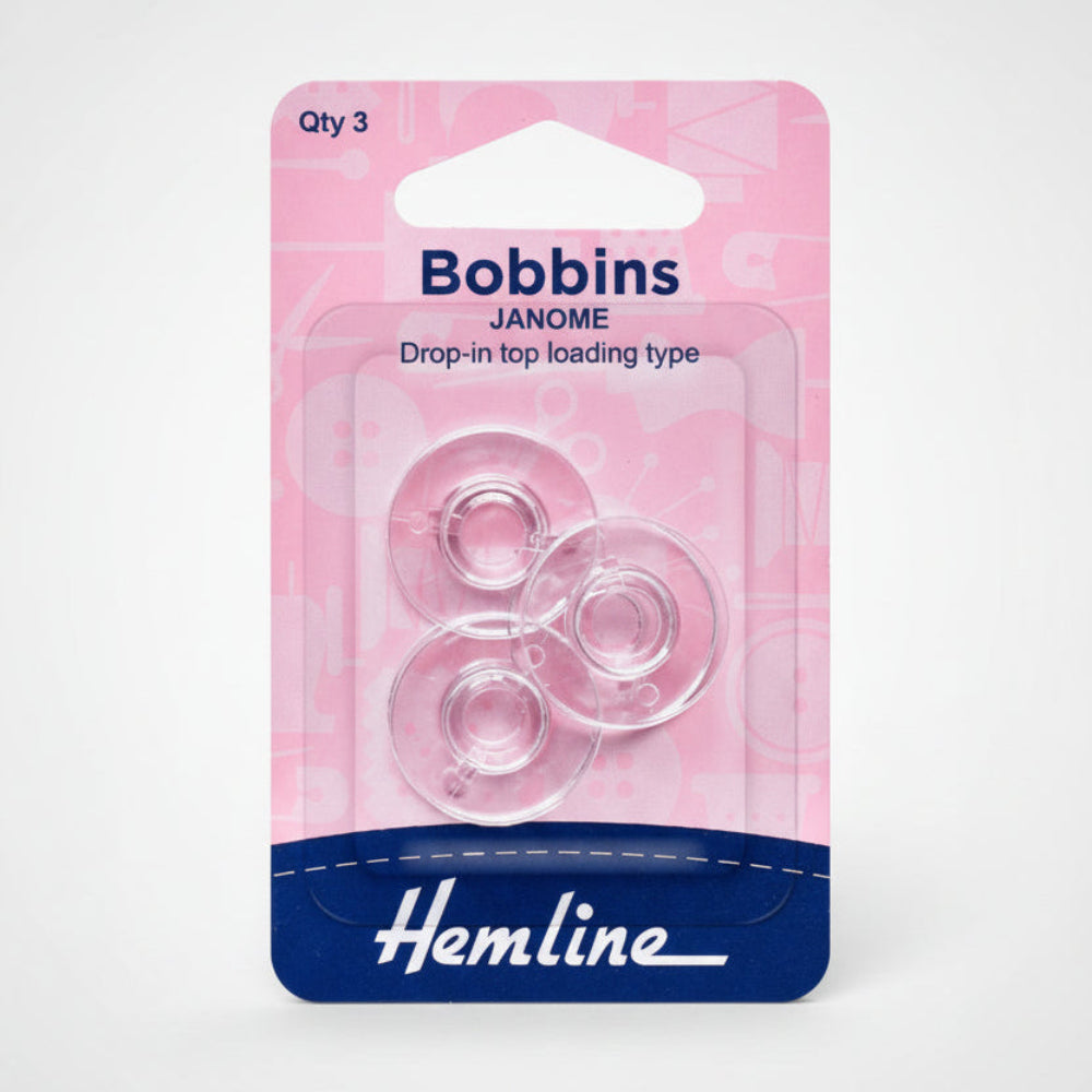Hemline Janome Plastic Bobbins