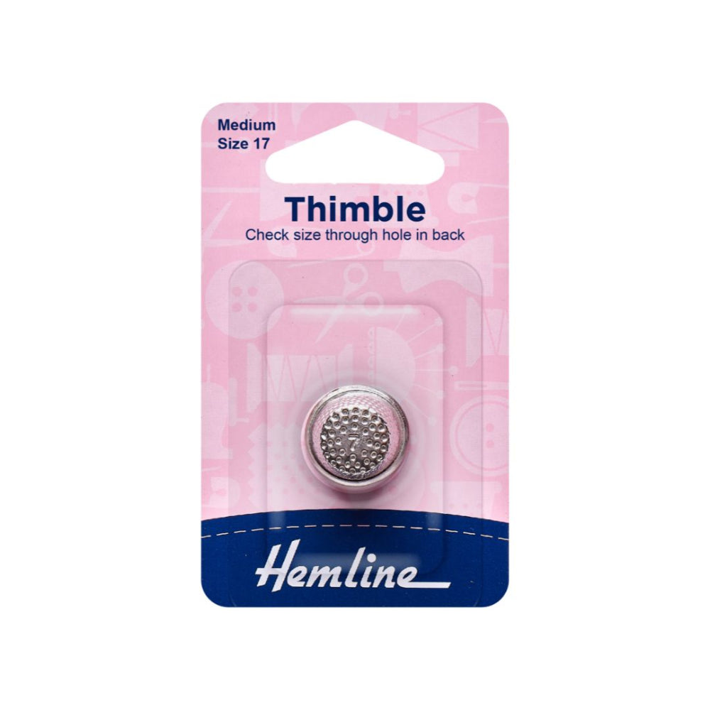 Hemline Metal Thimble Size Medium