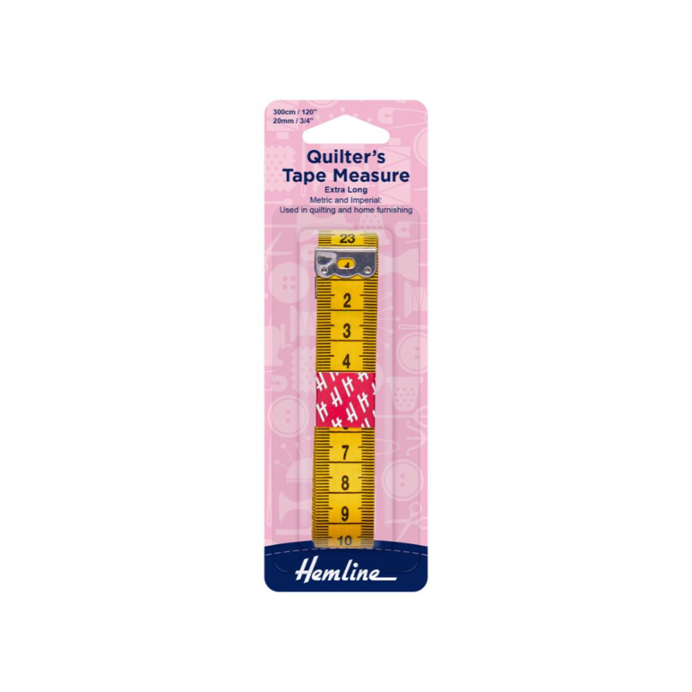 Hemline Quilters Tape Measure
