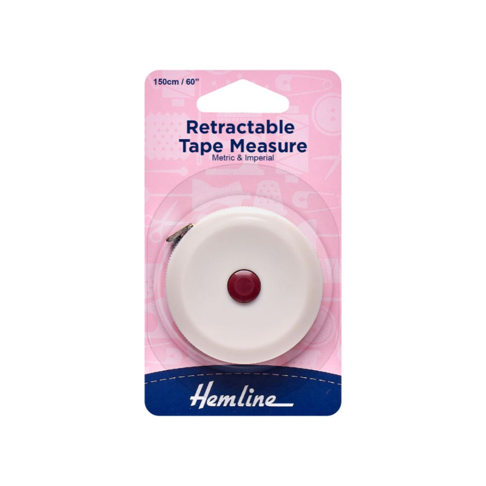 Hemline Retractable Tape Measure