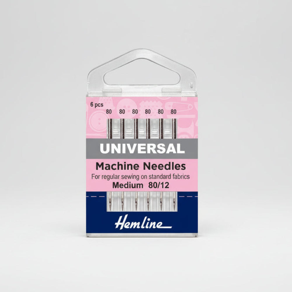 Hemline Sewing Machine Needles Universal