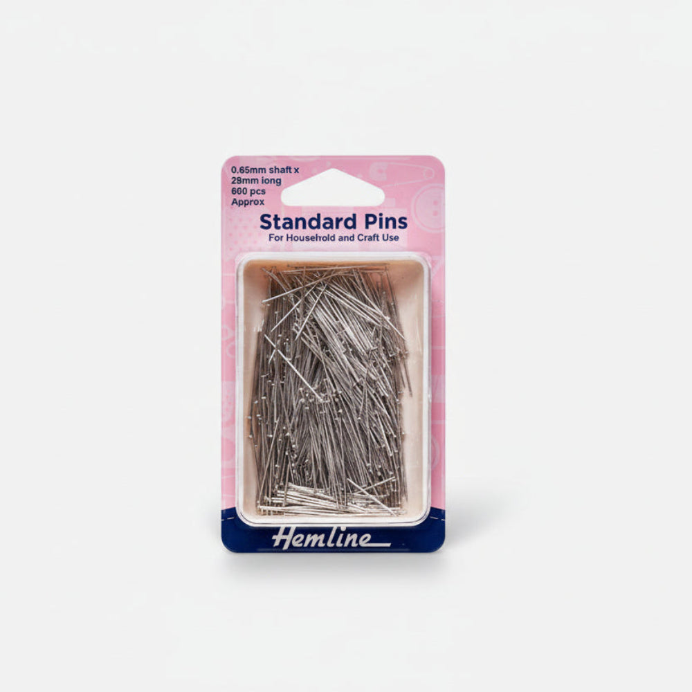 Hemline Standard Pins Pack of 600