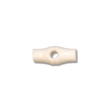 Hemline Toggle Buttons White