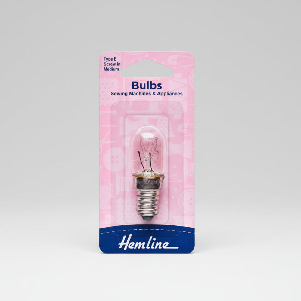 Hemline Sewing Machine Bulb Screw in Medium