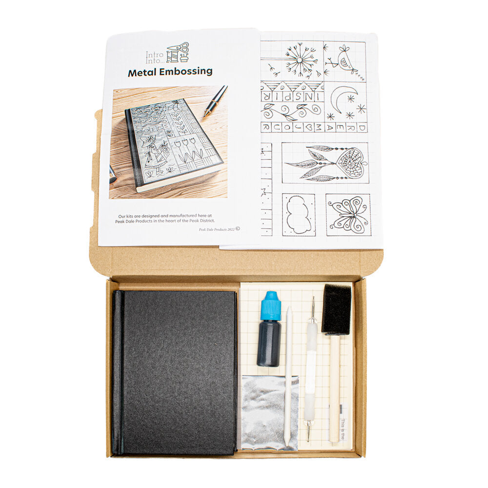 Intro into Metal Embossing Kit Contents