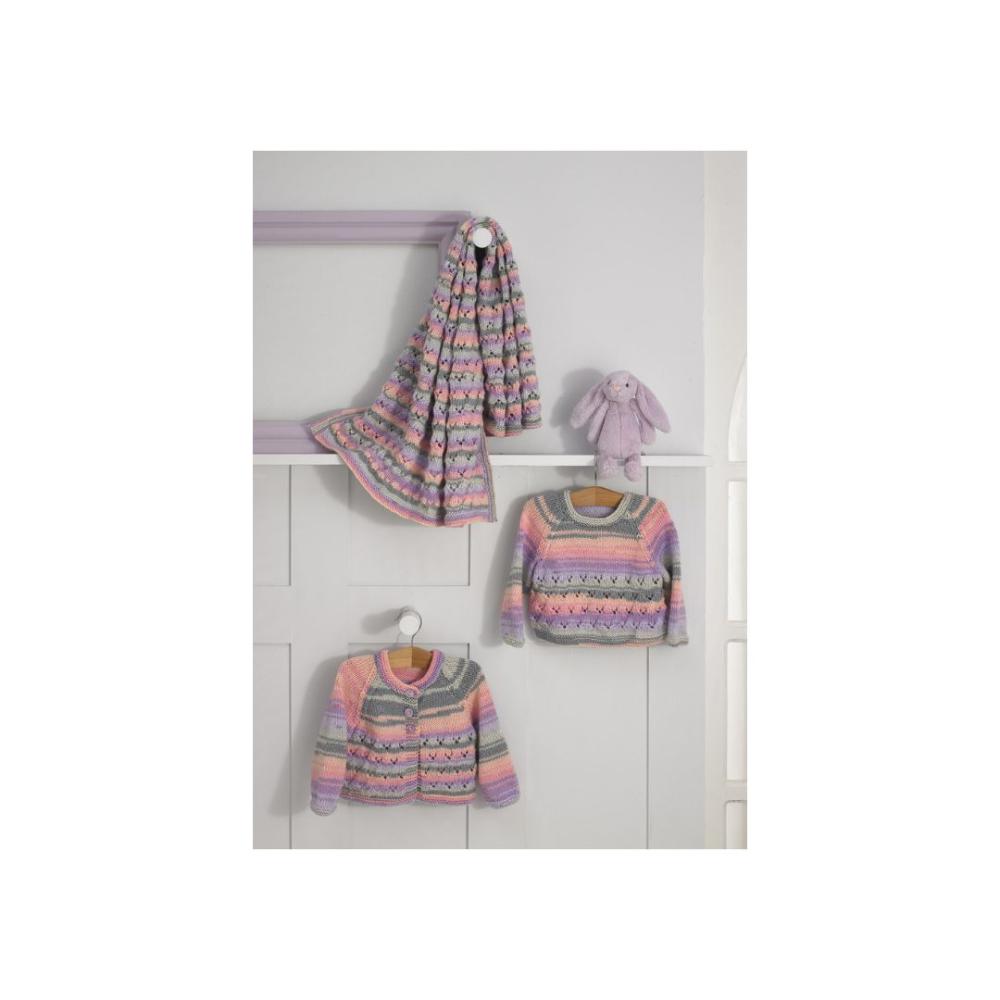 James Brett Baby DK Knitting Pattern JB746