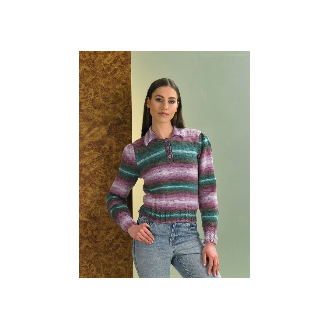 James C Brett Sweater DK Knitting Pattern JB849
