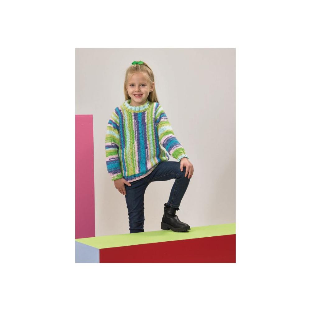 James C Brett Kids Chunky Knitting Pattern JB769